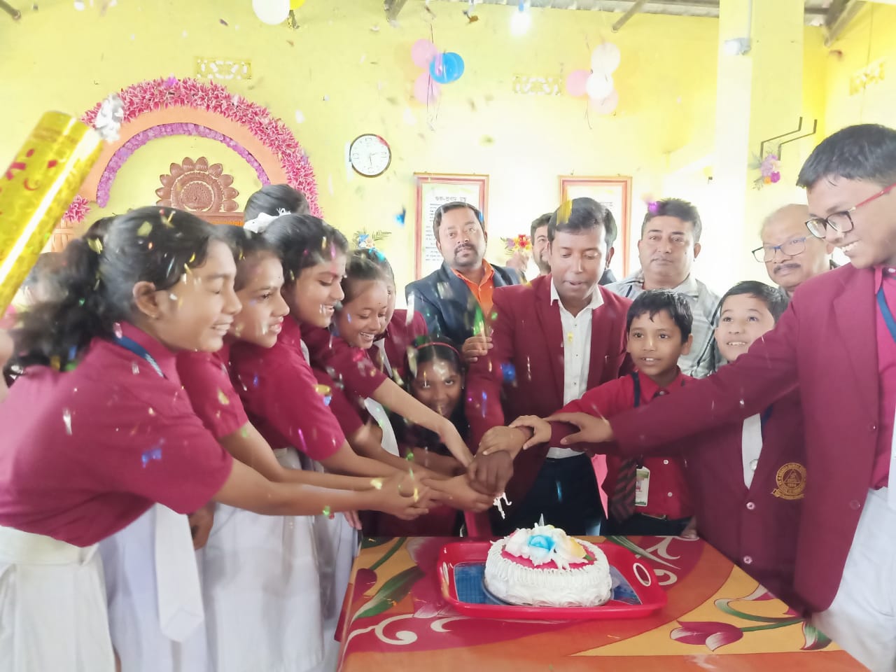 HAPPY NEW YEAR - Anandamarga School Bishalghar